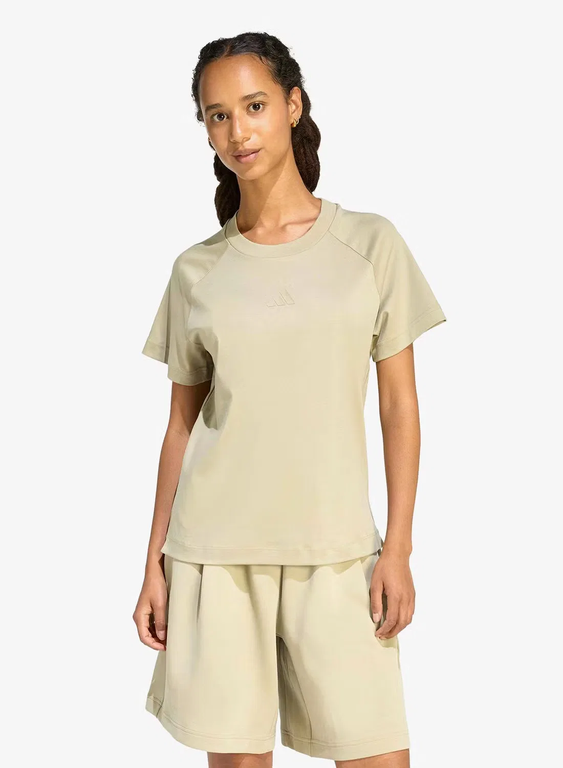 Футболка мягкая Soft Lux Adidas, белый