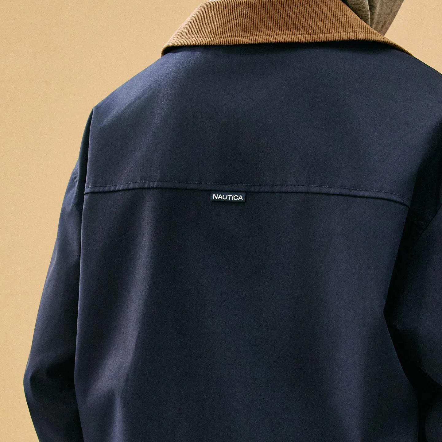 Детская рабочая куртка на молнии с капюшоном NAUTICA, Navy Blue — фото 4