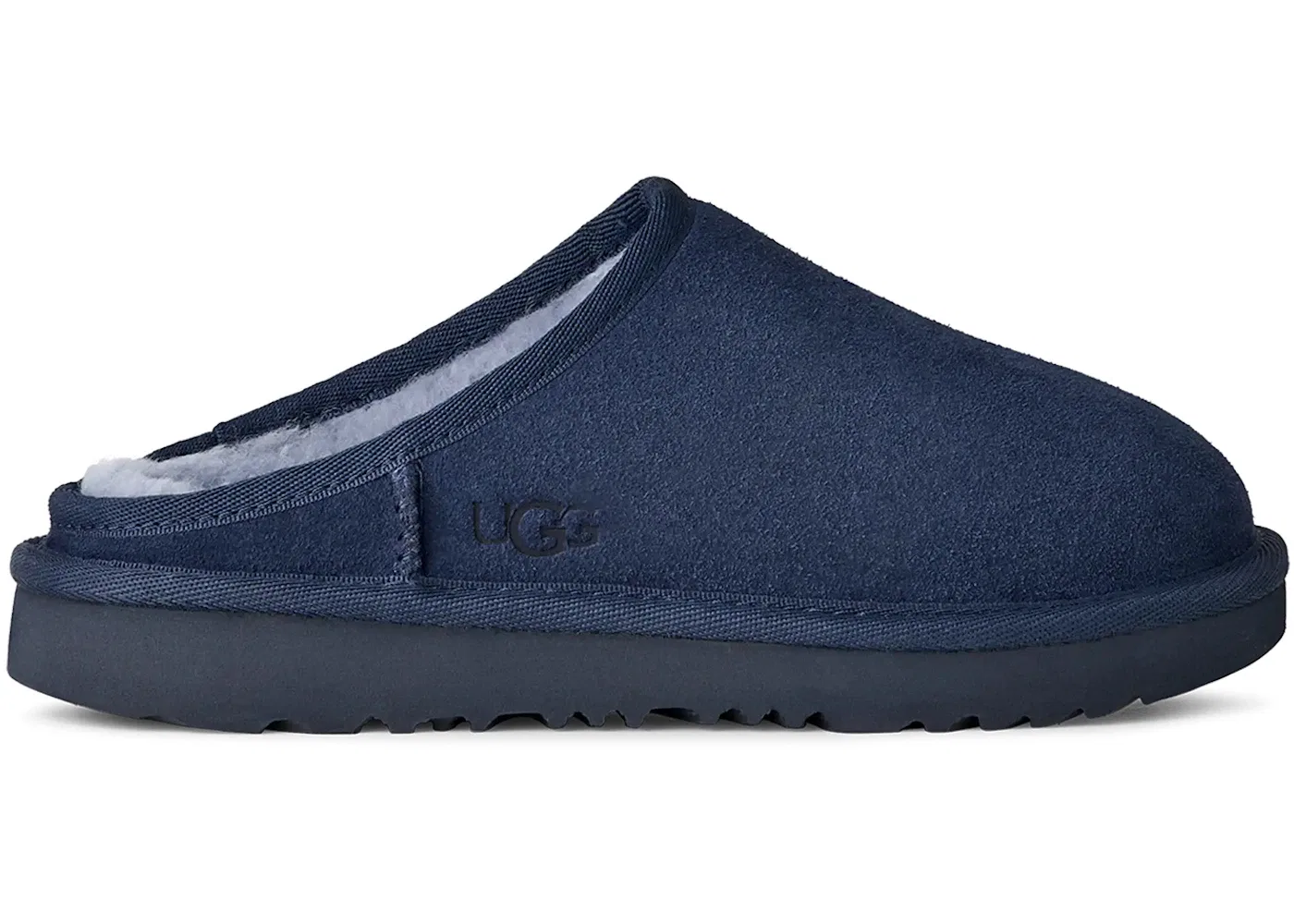Детские тапочки-слипоны UGG Classic Slip-On Slipper, Deep Ocean