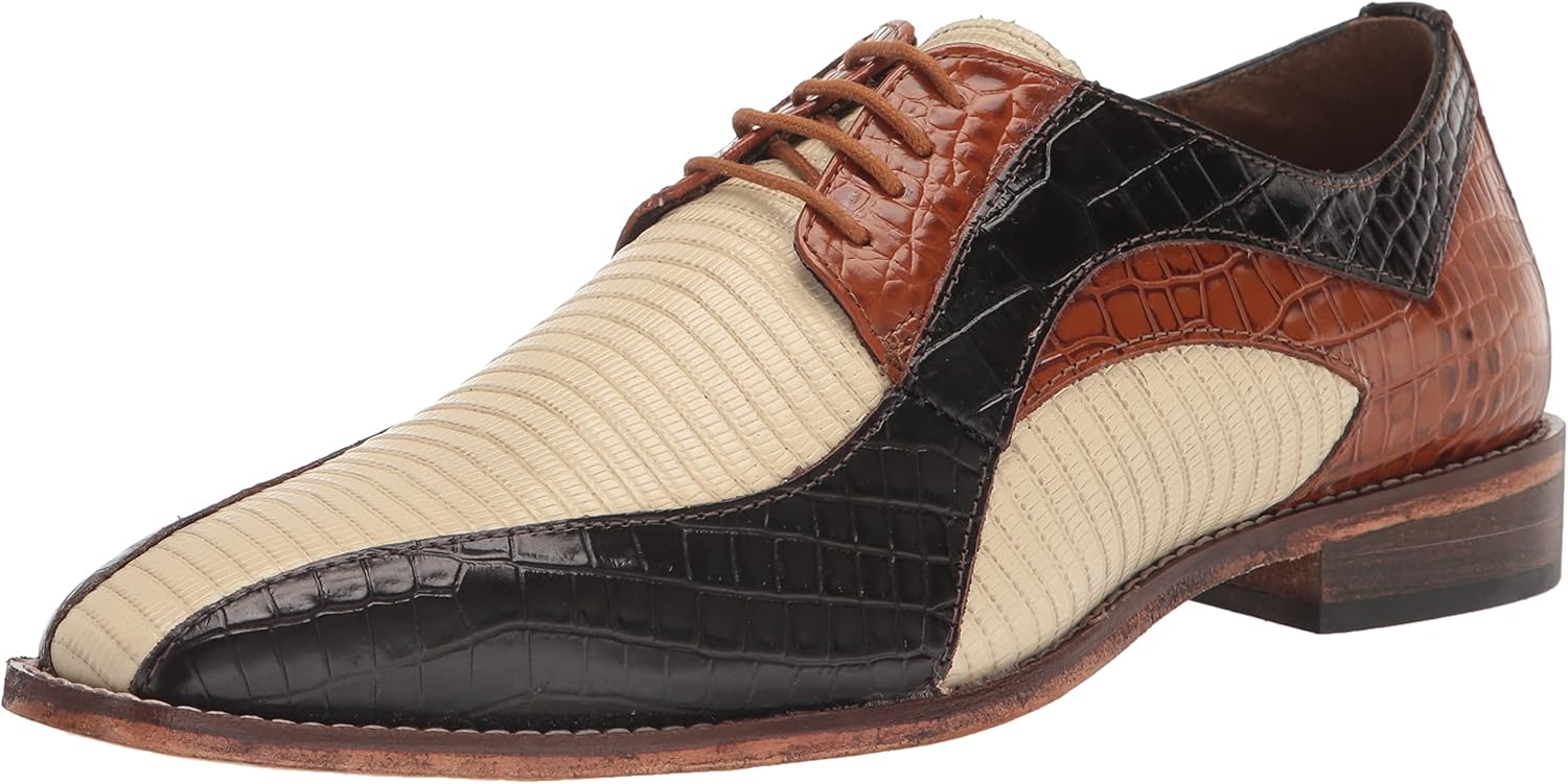 

Мужские ботинки Stacy Adams Turano Bike Toe Oxford, коричневый