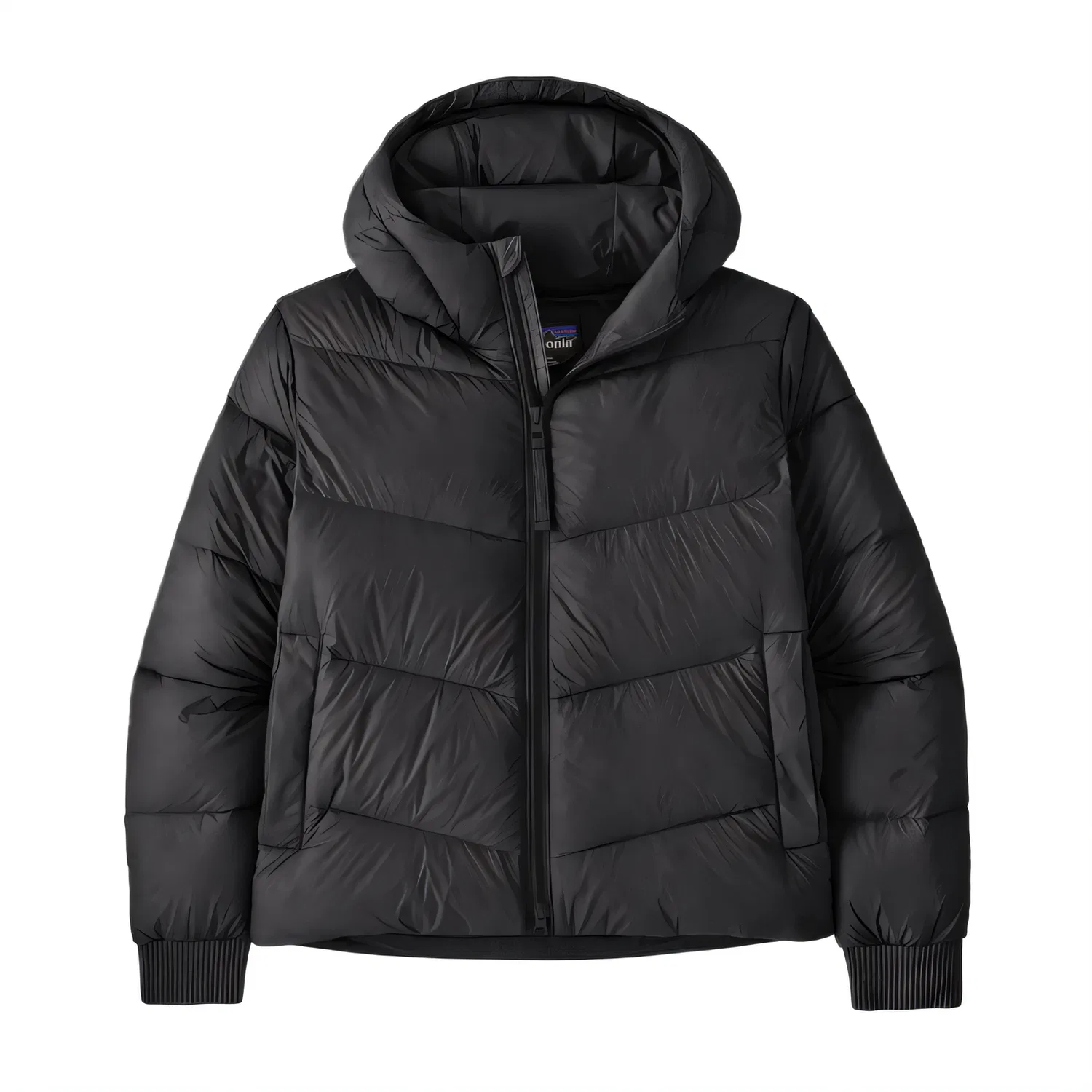 Куртка женская утепленная с капюшоном Patagonia, Black
