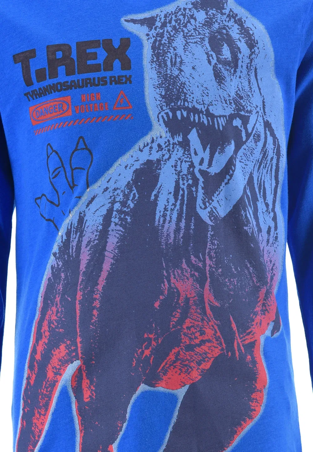 Зимний комплект T-Rex - пижамный комплект Jurassic World, Blau — фото 3