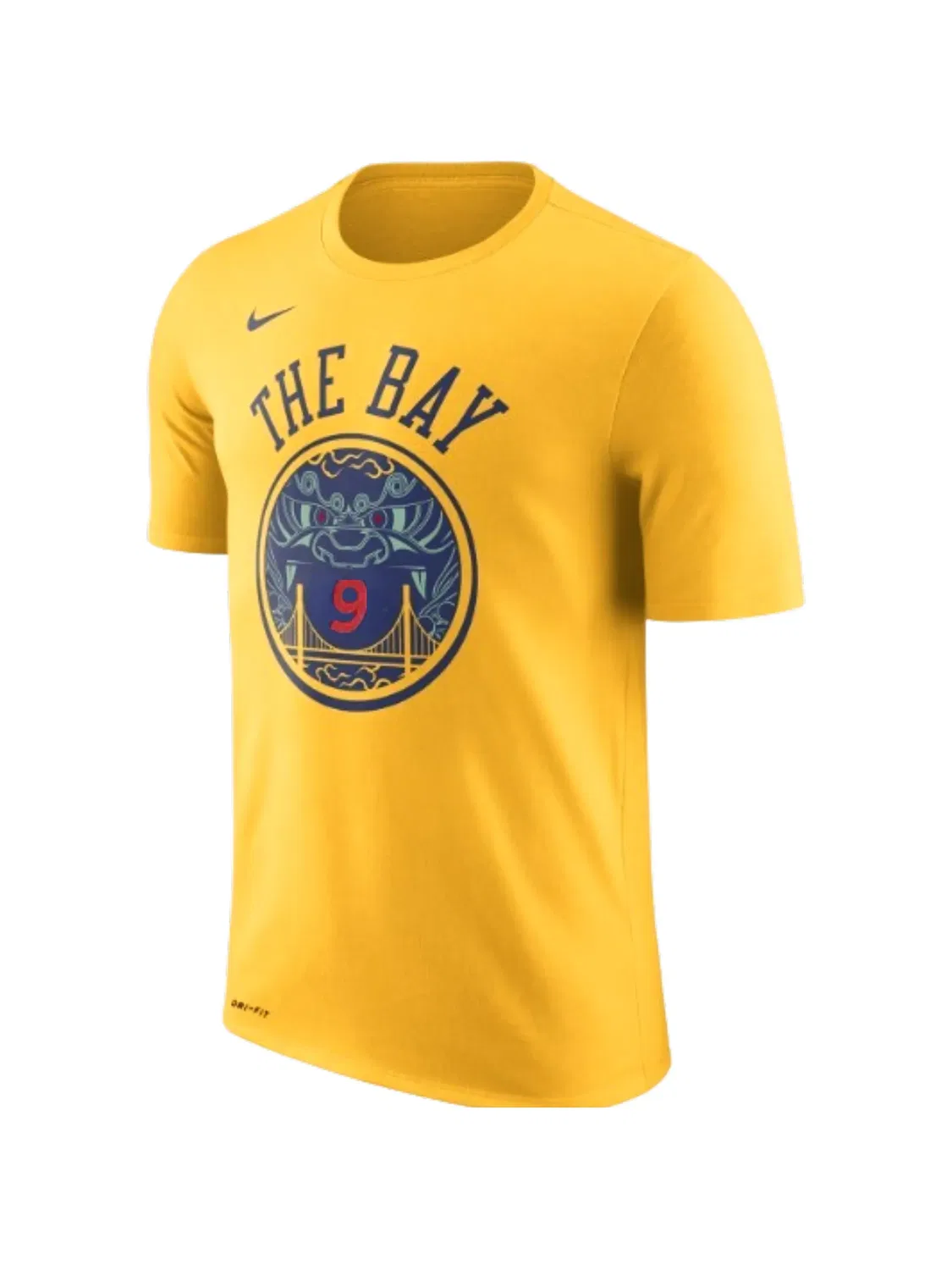 Футболка Golden State Warriors The Bay Iguodala из коллаборации с NBA Nike, желтый — фото 2