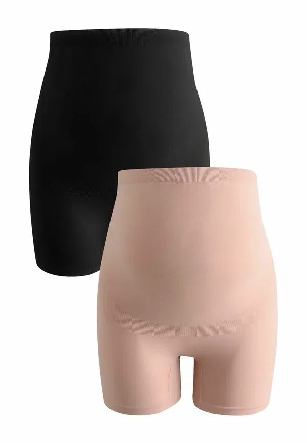 Комплект из 2 штук трусы для беременных Shapewear Next black, Pink, черный/розовый