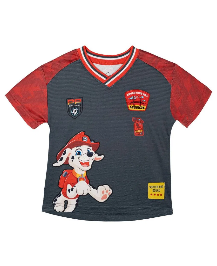 Футболка с коротким рукавом Paw Patrol Marshall, Grey Red Marshall