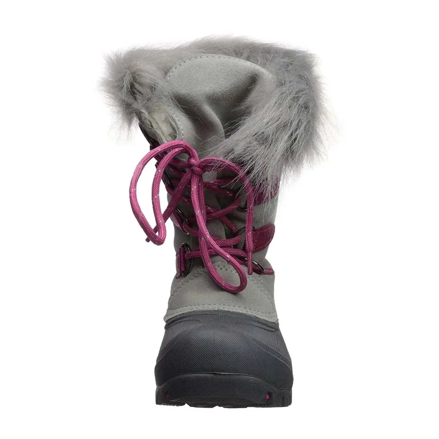 Детские зимние ботинки для девочек с искусственным мехом Snow Drop Ii Northside, Light Gray — фото 4
