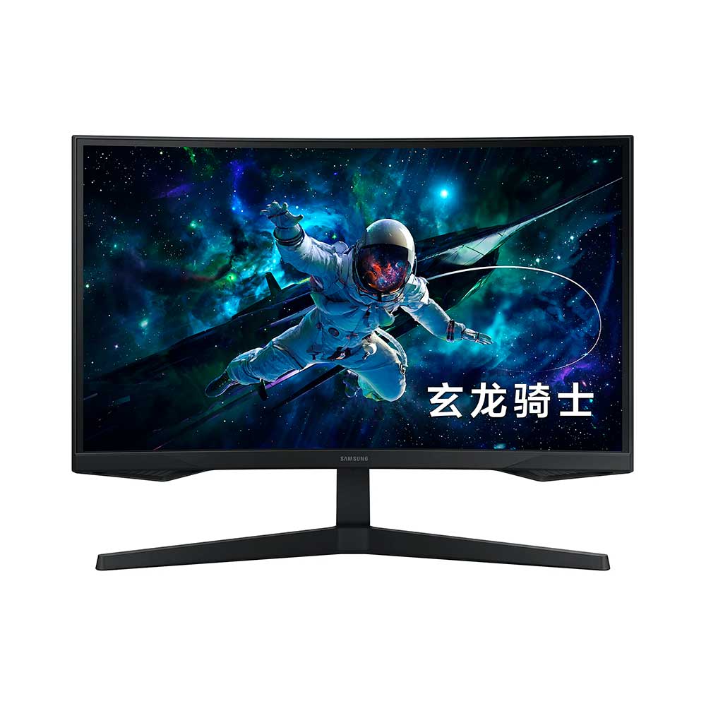 

Игровой монитор изогнутый Samsung Odyssey G55C S27CG552EC, 27", 2560x1440, 165 Гц, VA, черный