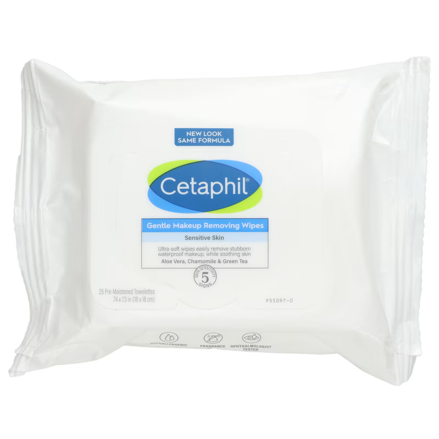 

Влажные салфетки Cetaphil для снятия макияжа, 25 шт