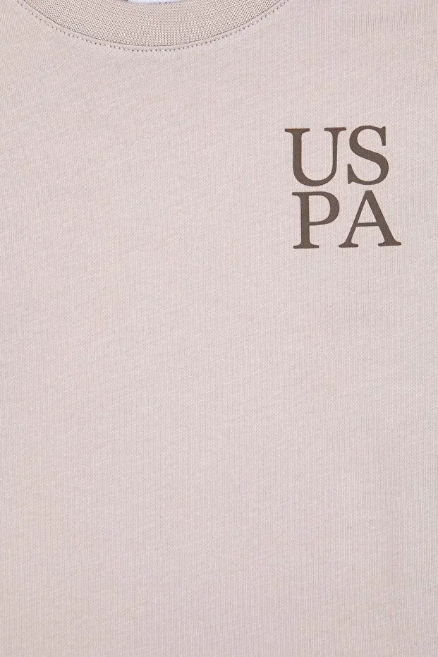 Детские свитшот с длинным рукавом U.S. Polo Assn., Stone — фото 4