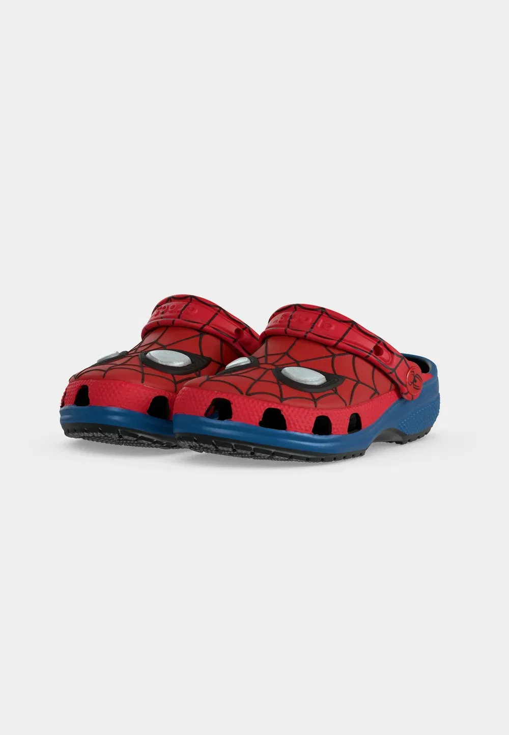 Тапочки унисекс с изображением Человека-паука Crocs, Multi-Coloured — фото 3