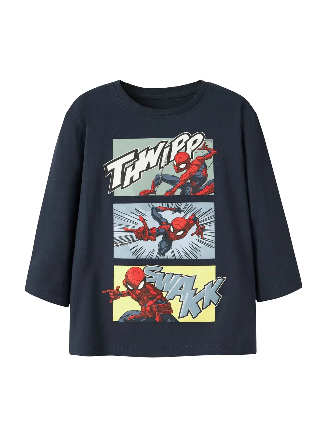 Футболка Name It NMMJARL SPIDER темно-синего и светло-голубого цвета