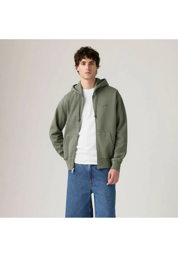 

Оригинальная толстовка на молнии. Levi'S, Black Agate Garment - Greens, Черный, Оригинальная толстовка на молнии. Levi'S, Black Agate Garment - Greens