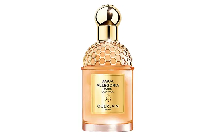 Женские духи с фруктово-цветочным аккордом, 75 мл, Aqua Allegoria Clear Grapefruit Ebony, GUERLAIN, Black