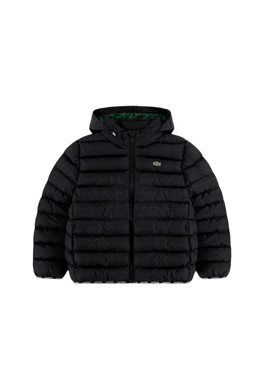 Зимняя куртка-пуховик средней плотности Lcn, унисекс Lacoste, Noir