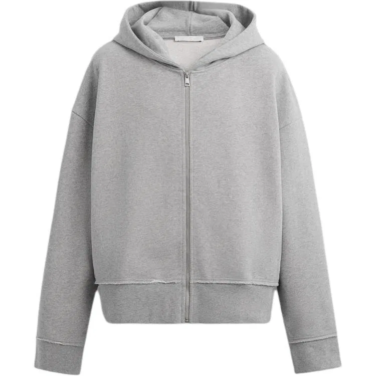 Свитшот с зебровым принтом, серый, ZARA