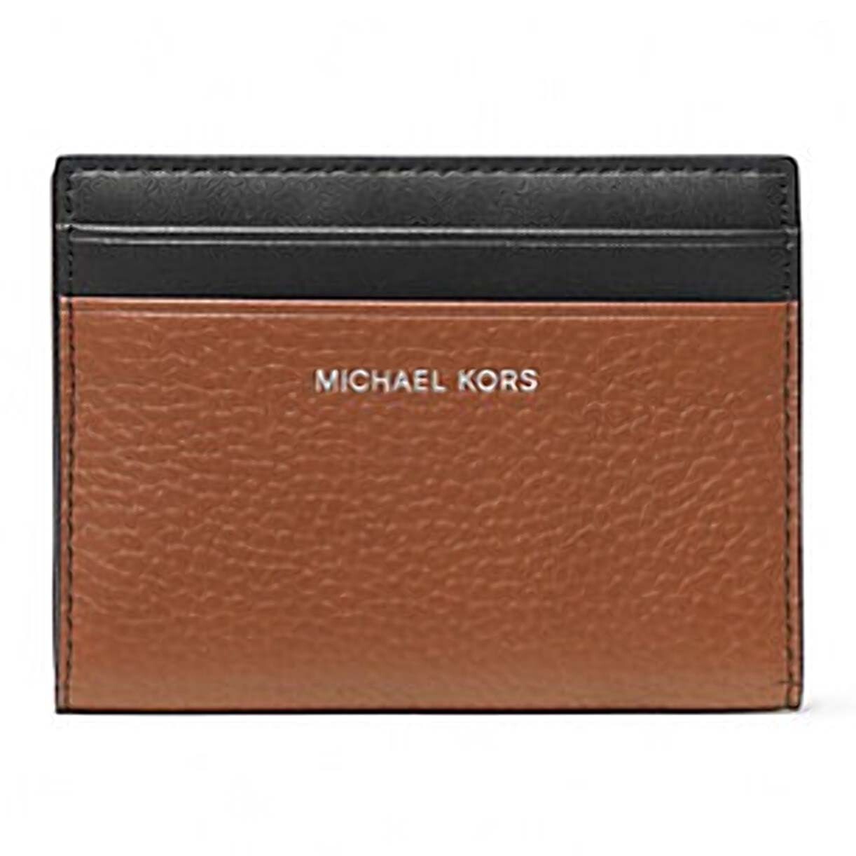 

Кошелек Michael Kors Hudson Pebbled Leather Bifold, коричневый