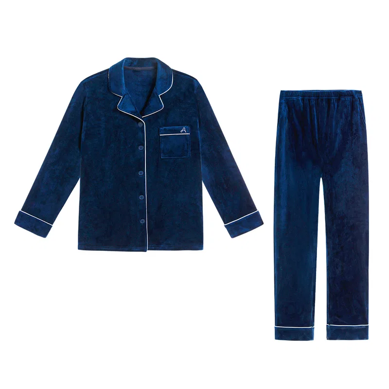 Детский комплект пижам AIMER, Navy Blue 80G