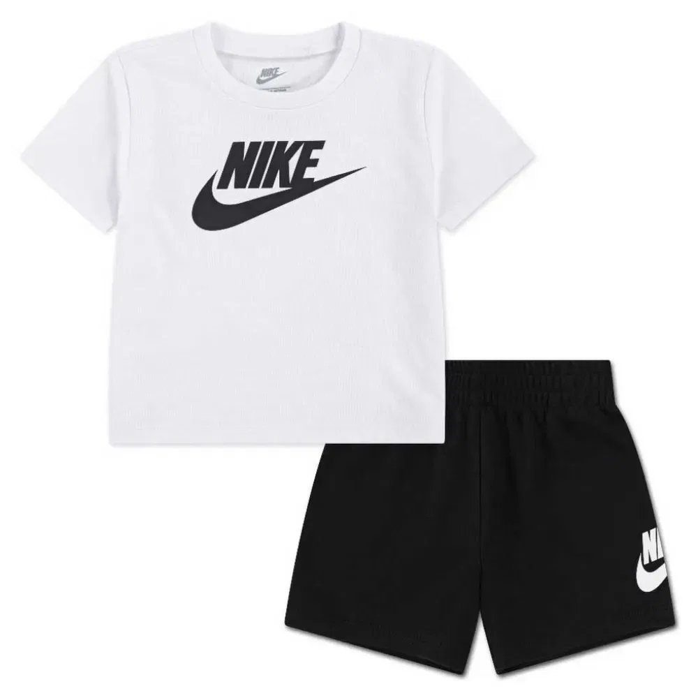 Комплект футболка и шорты Nike Club Nike, белый