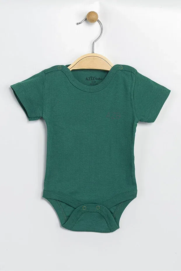 Детское боди для новорожденных с коротким рукавом Basics Aziz Bebe, Crown