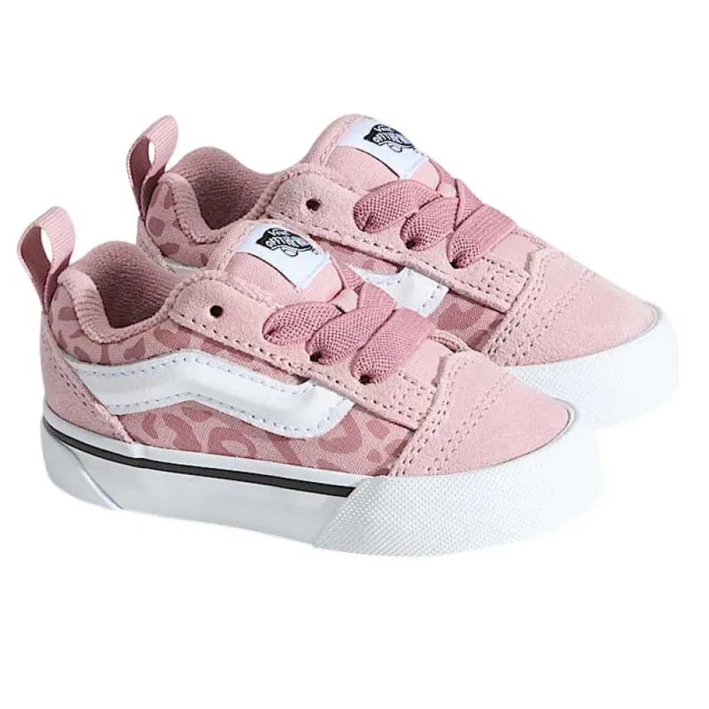 Кроссовки Vans Knu Skool Elastic Lace Vans, розовый — фото 2
