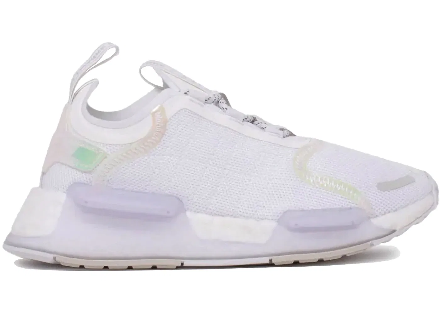 Детские кроссовки Lifestyle с принтом Adidas NMD V3, Cloud White/Supplier Colour/Grey One