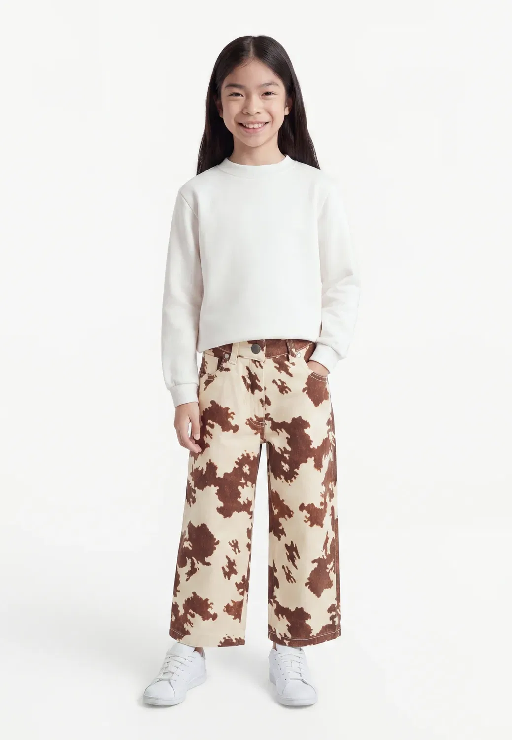 Брюки - штаны Stella Mccartney Kids, Avorio/Marrone