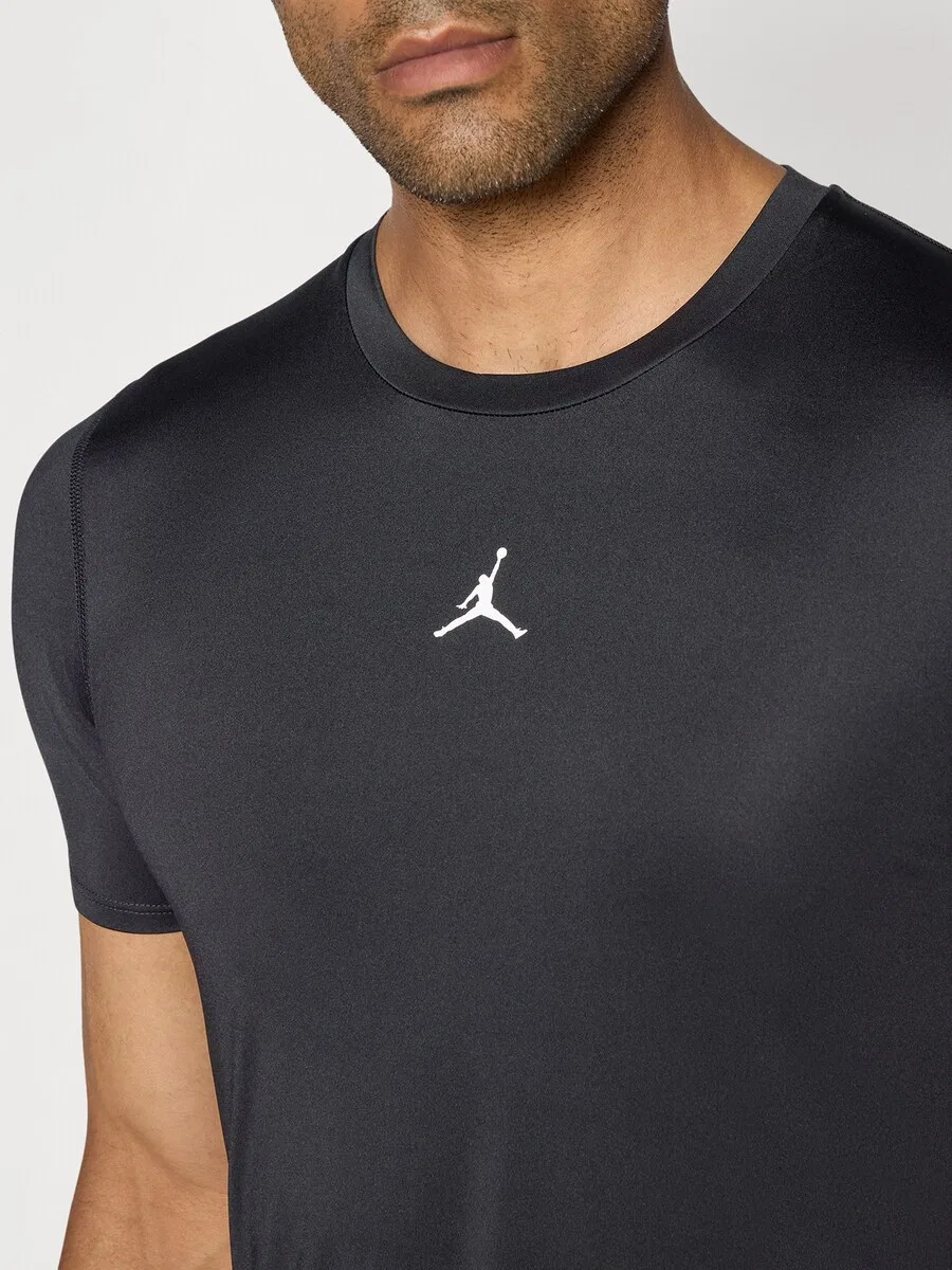 Футболка Jordan Performance черного цвета — фото 3