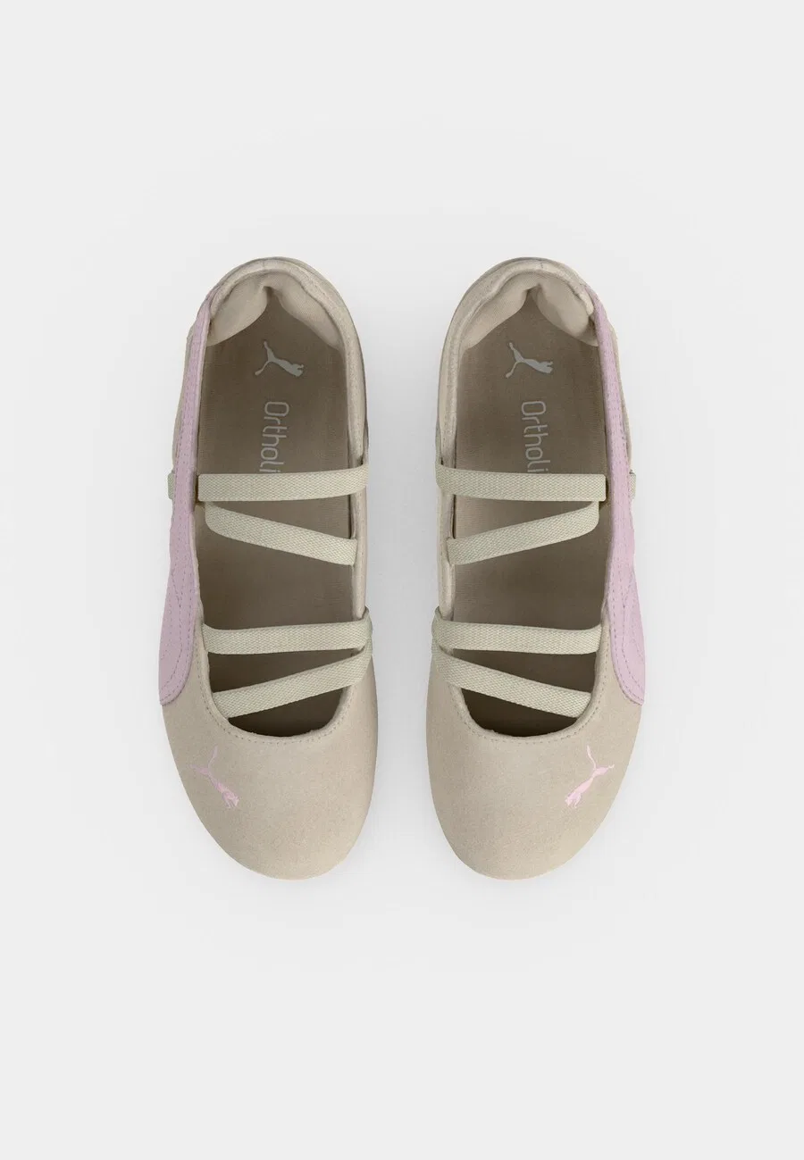 Кроссовки PUMA 'Speedcat' бежевого цвета — фото 3