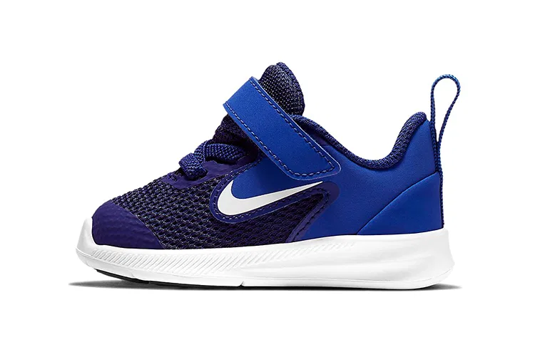 Детские кроссовки для малышей с шнуровкой Downshifter 9, Nike, Dark Blue