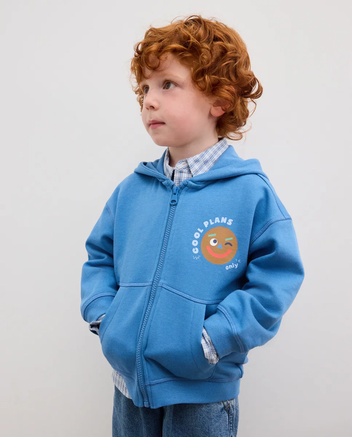 Детская худи для мальчиков Kids El Corte Inglés, Azul