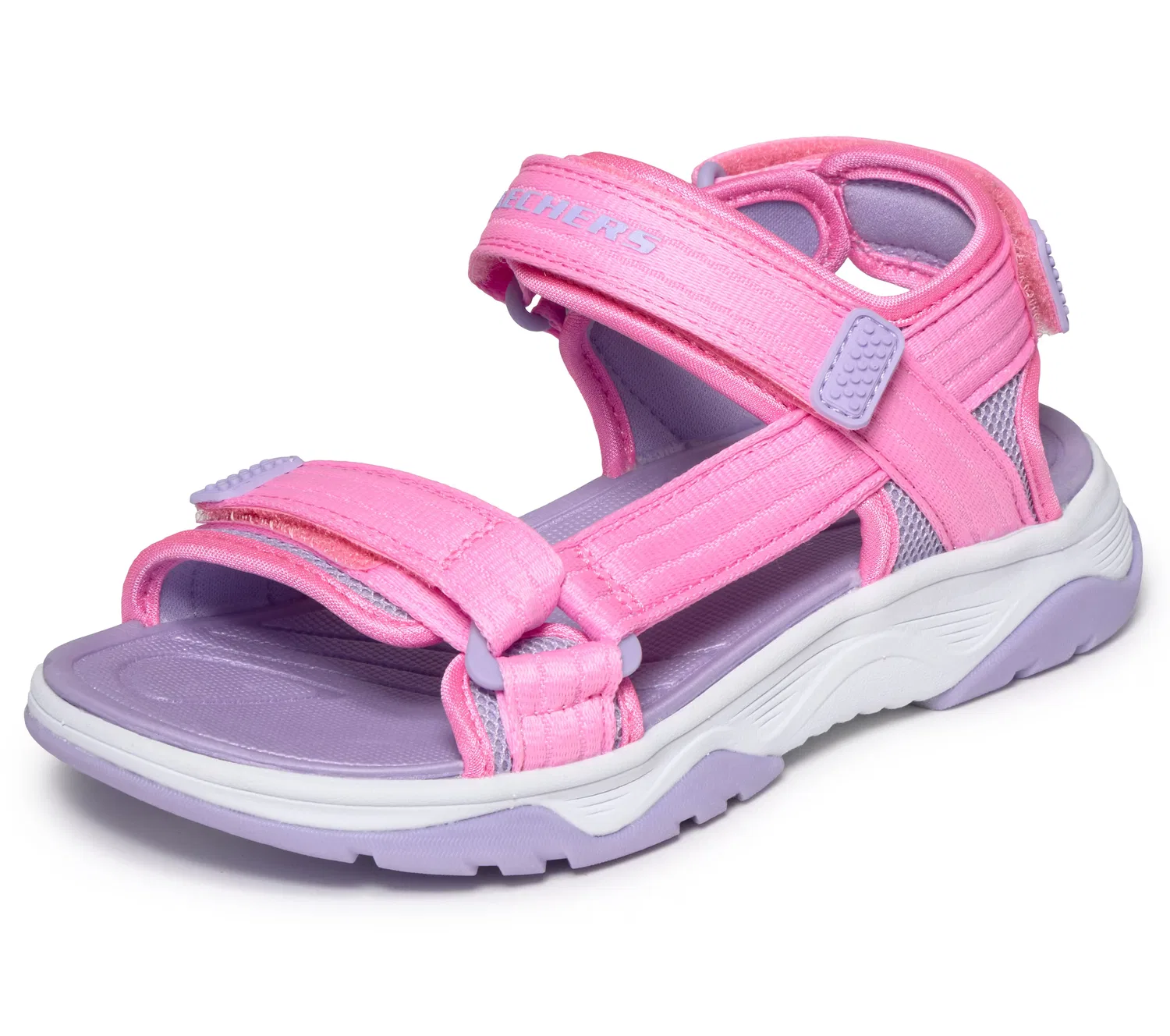 Сандалии Skechers цвета розы
