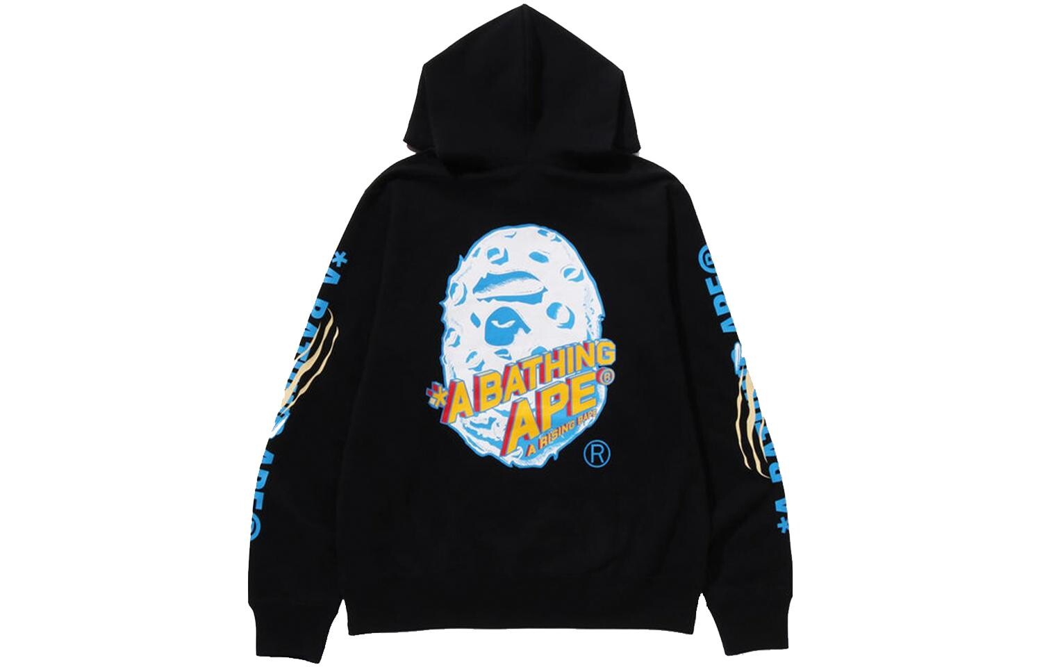 

Мужская толстовка ограниченной серии FW23 Mid-Autumn Festival A Bathing Ape, серый