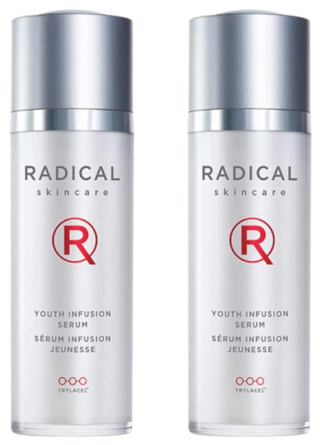 Radical Skincare Youth Infusion Serum для выравнивания тона кожи, разглаживания морщин и увлажнения, для всех типов кожи, 2 шт по 30 мл 29,6 мл (2 шт.)