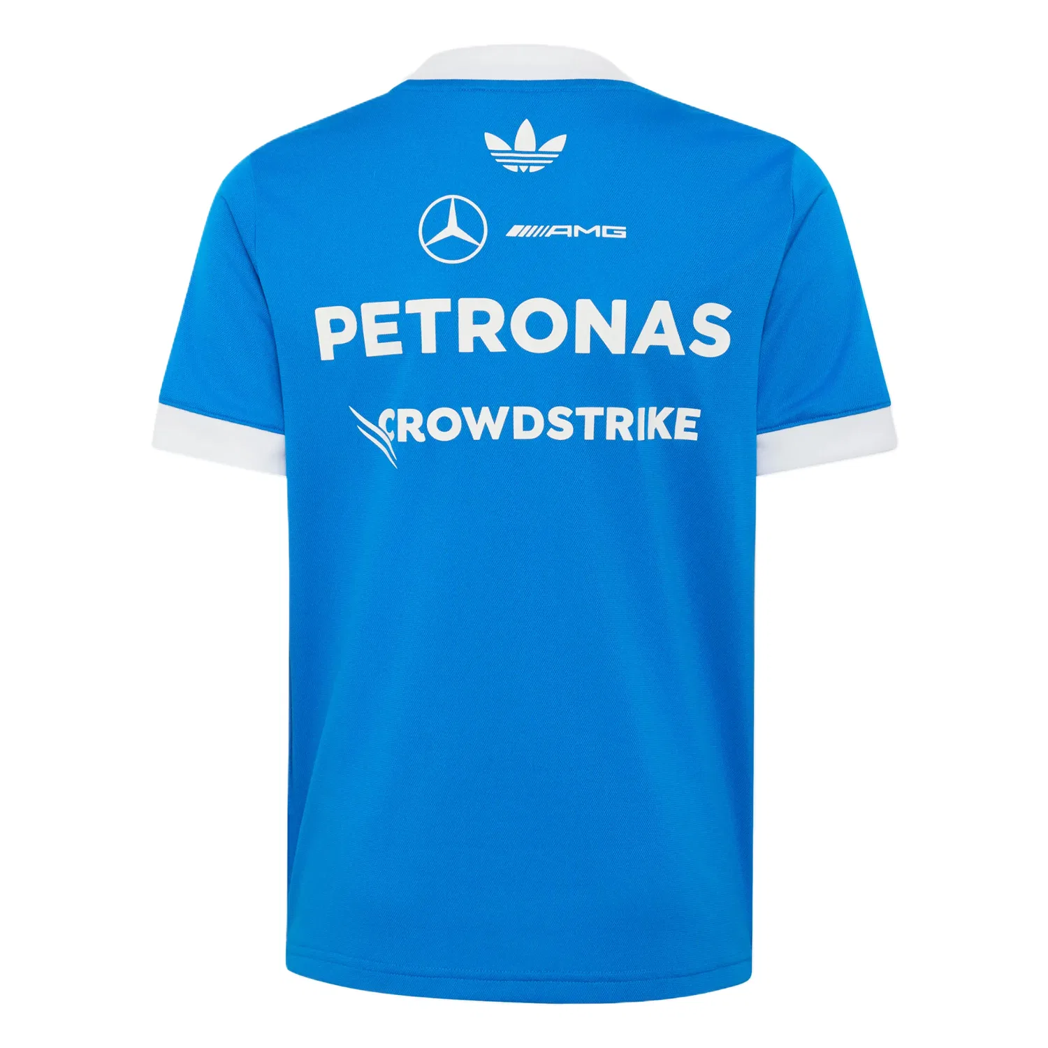 Футболка с круглым вырезом Adidas Originals, Bird Feather Blue/White — фото 3