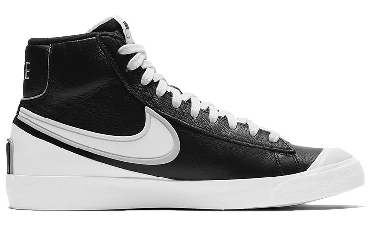 Кроссовки Nike Blazer Mid 77 Infinite, черный/белый — фото 2