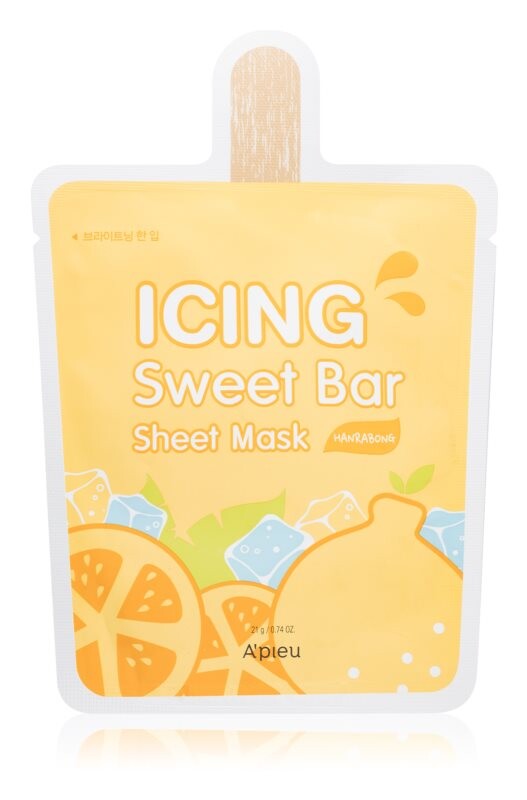 

Светящаяся тканевая маска A´pieu Icing Sweet Bar Mask Hanrabong