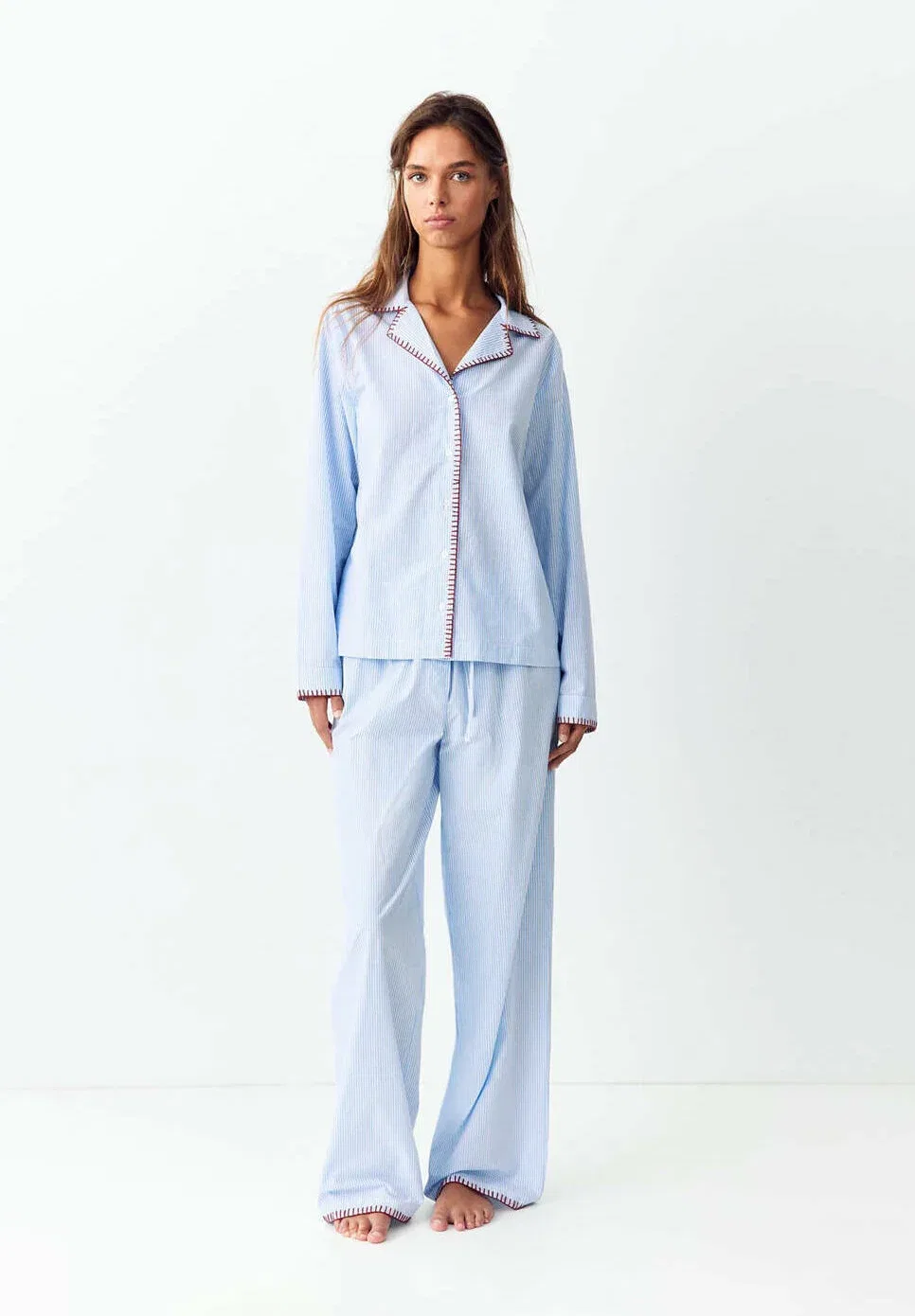 Подростковый комплект - пижама Mango Kids, Blue