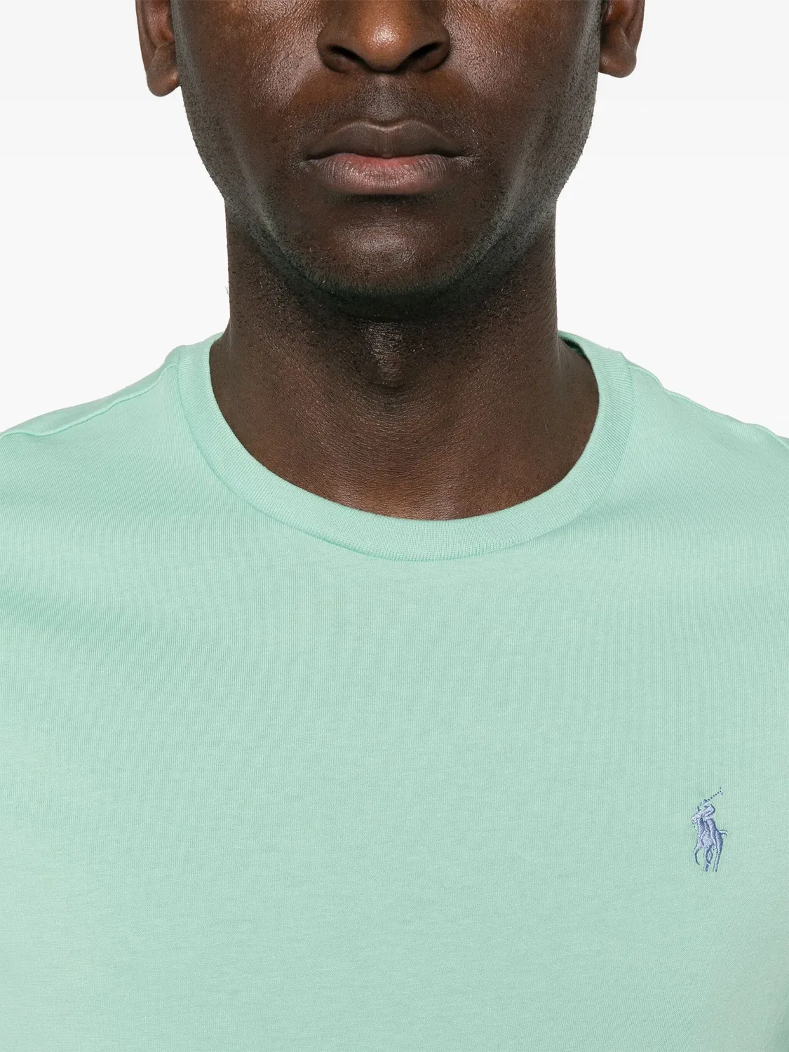 Polo Ralph Lauren Футболка Pony зеленая — фото 4