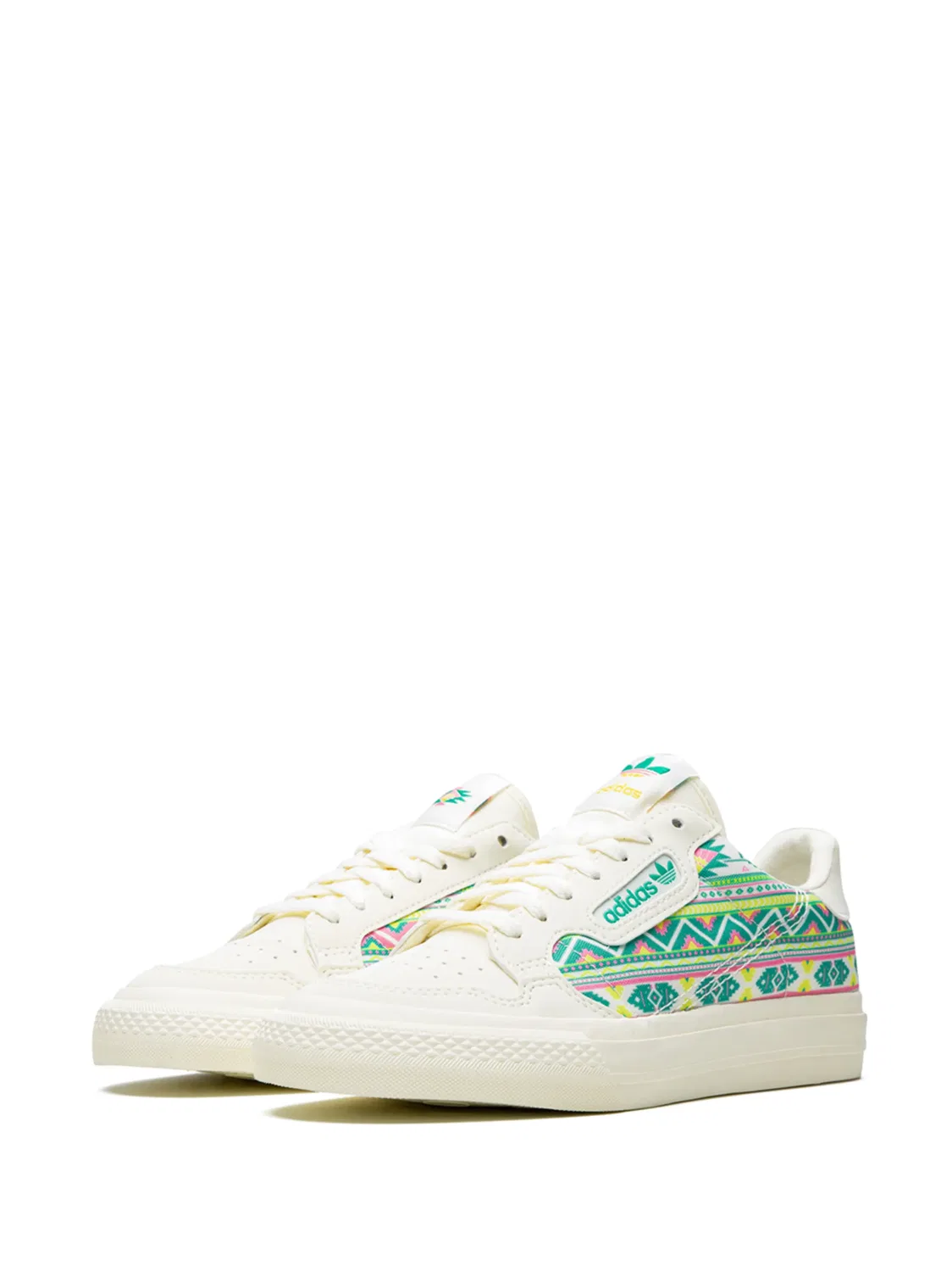 Кроссовки Continental Vulc J Adidas, белый — фото 2