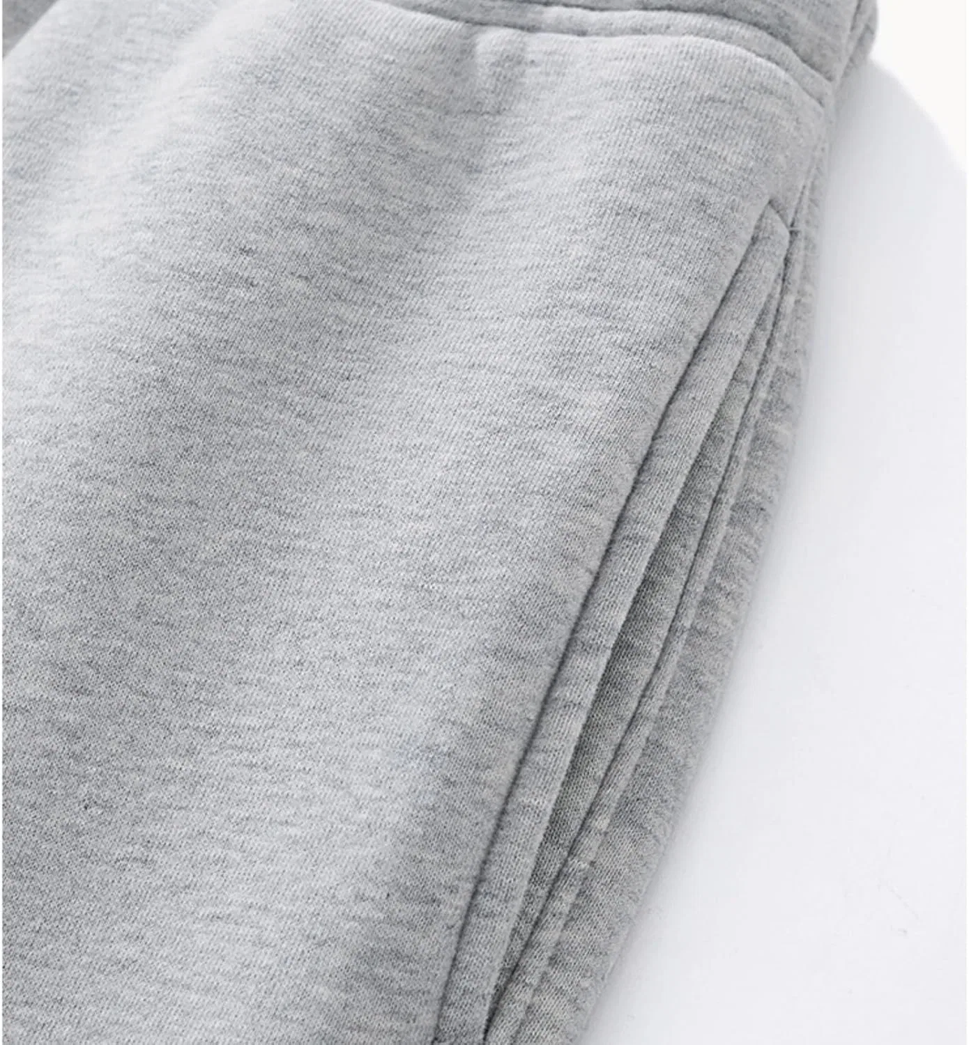 Мужские спортивные штаны с флисом, свободного кроя, Active Fleece Athletic, светло-серый — фото 2