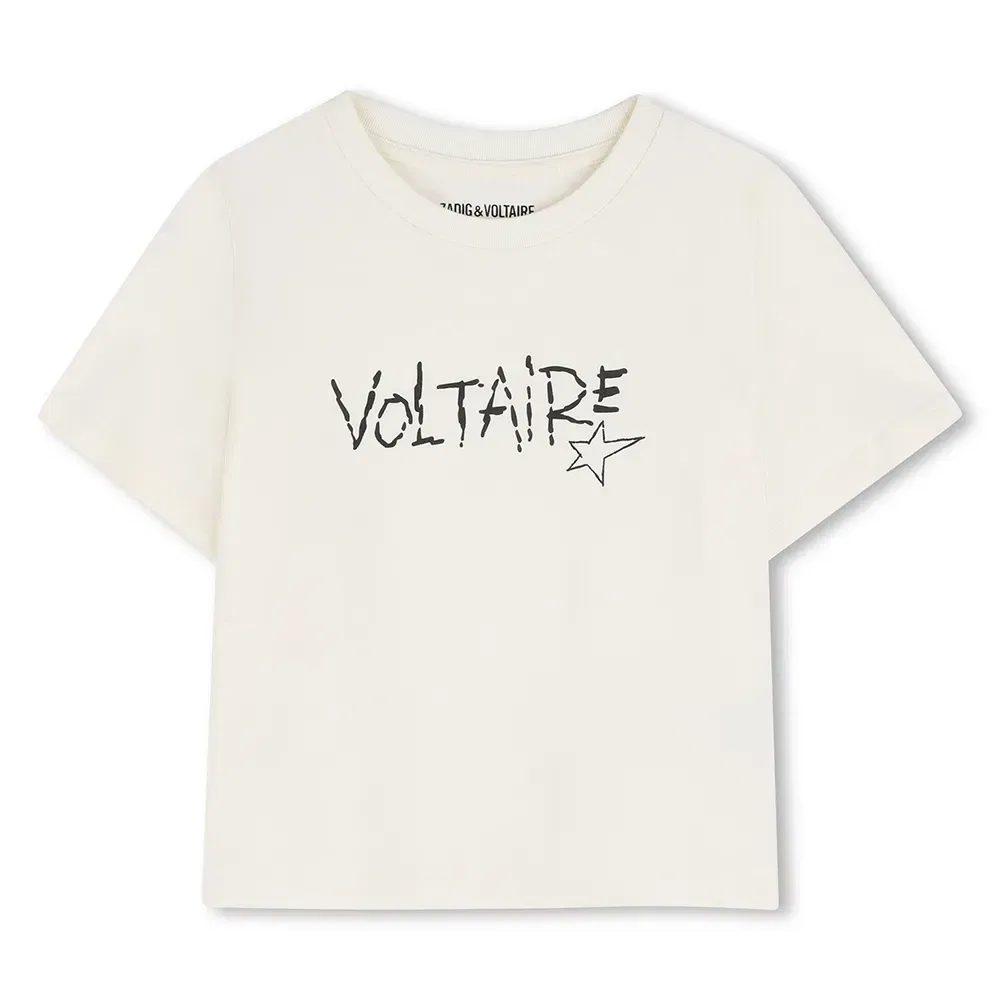 Футболка с коротким рукавом X60531 Zadig & Voltaire, белый