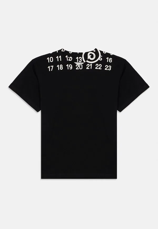 Футболка унисекс с принтом Mm6 Maison Margiela, Black
