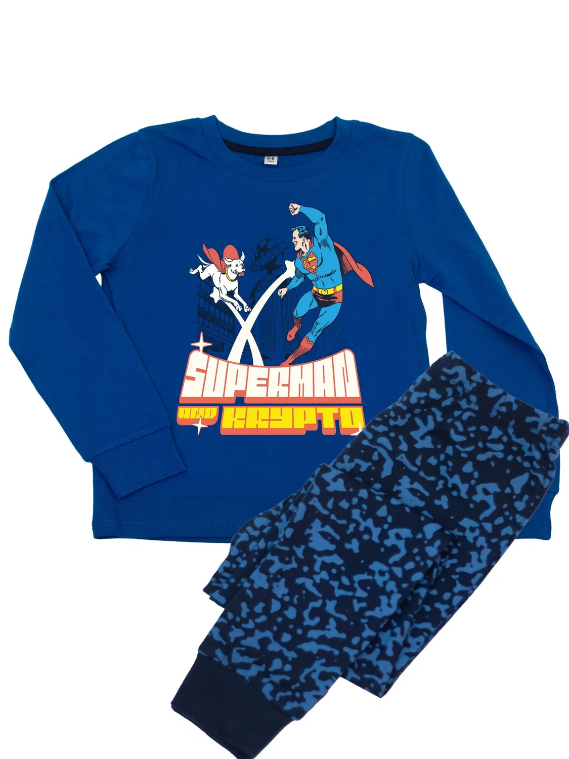 Пижама Superman Krypto Brands In, синий