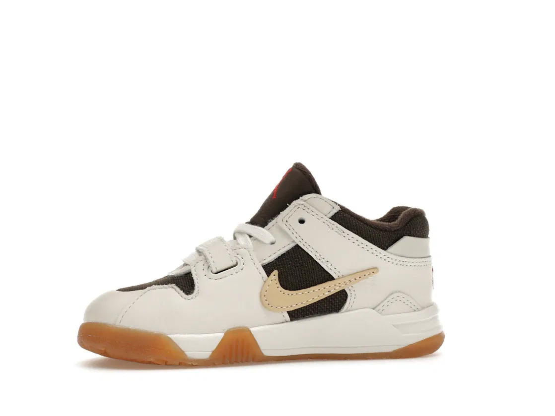 Детские кроссовки Lifestyle с высоким верхом Jordan Jumpman Jack TR Jordan, Sail/Muslin/Dark Mocha — фото 3