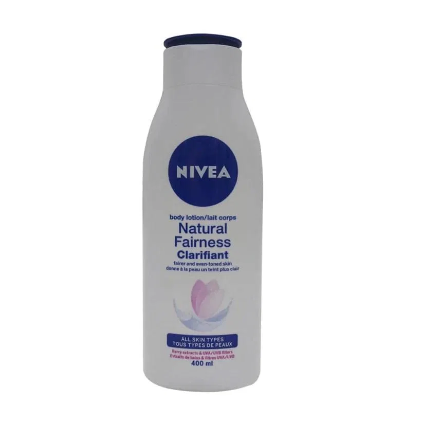 Лосьон для тела Natural Fairness, NIVEA, набор 6 шт, 400 мл