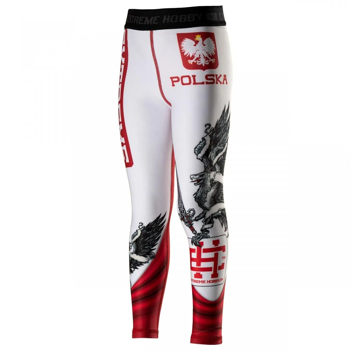 Детские спортивные леггинсы с терморегуляцией Extreme Hobby Polish Eagle, Rot