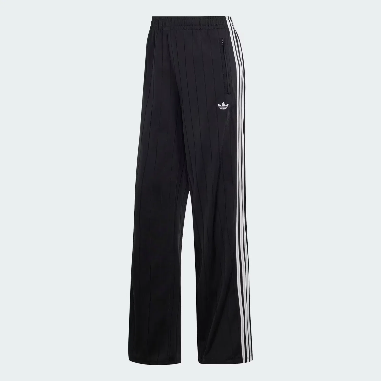 Женские спортивные брюки свободной посадки Pinstripe Firebird Adidas Originals, черный/белый/серый — фото 4