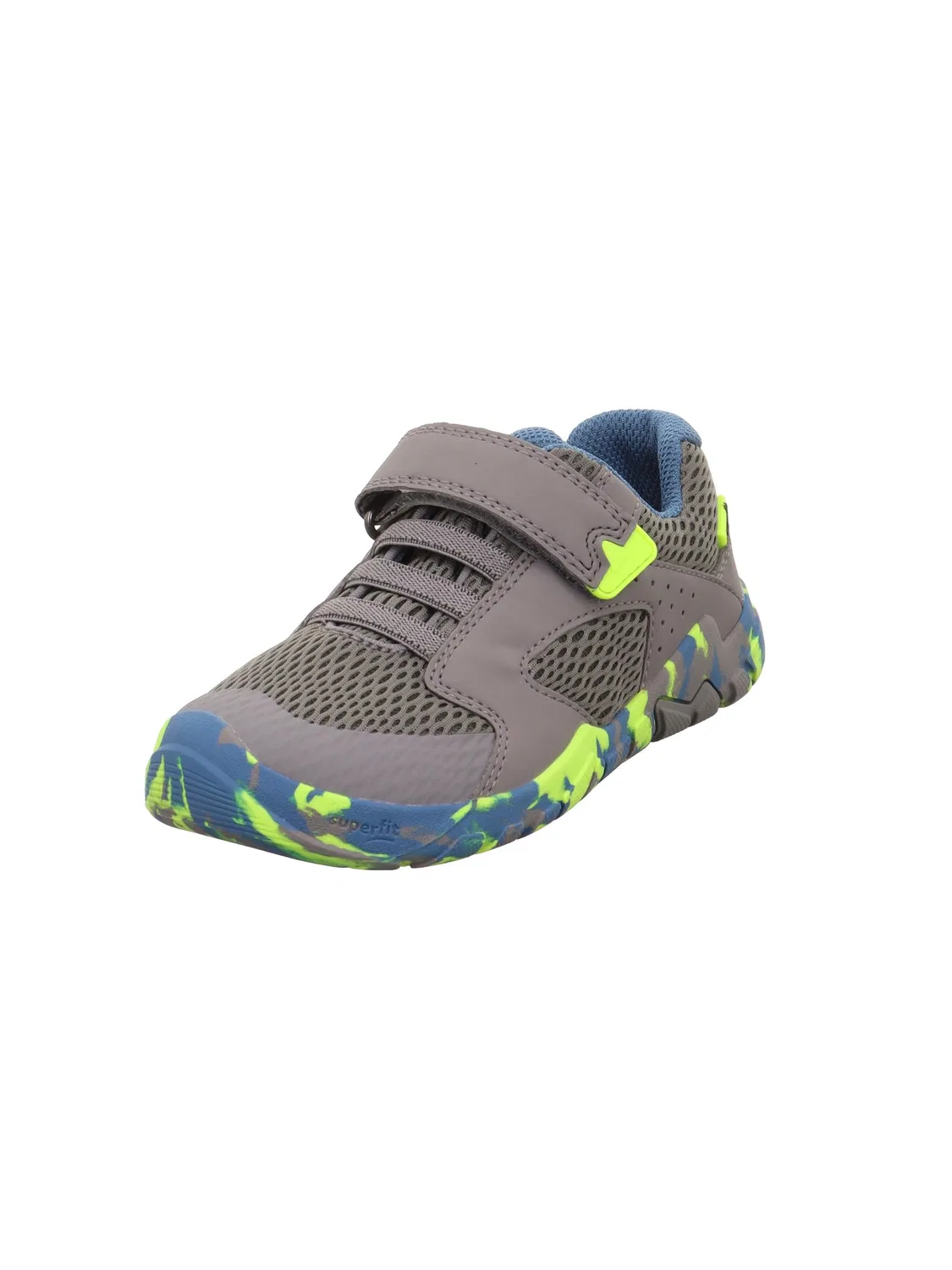 Детские кроссовки для девочек Trace Superfit, Light Grey Yellow