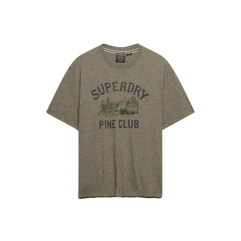 Мужская футболка с принтом Wild Frontier Superdry, Green — фото 3