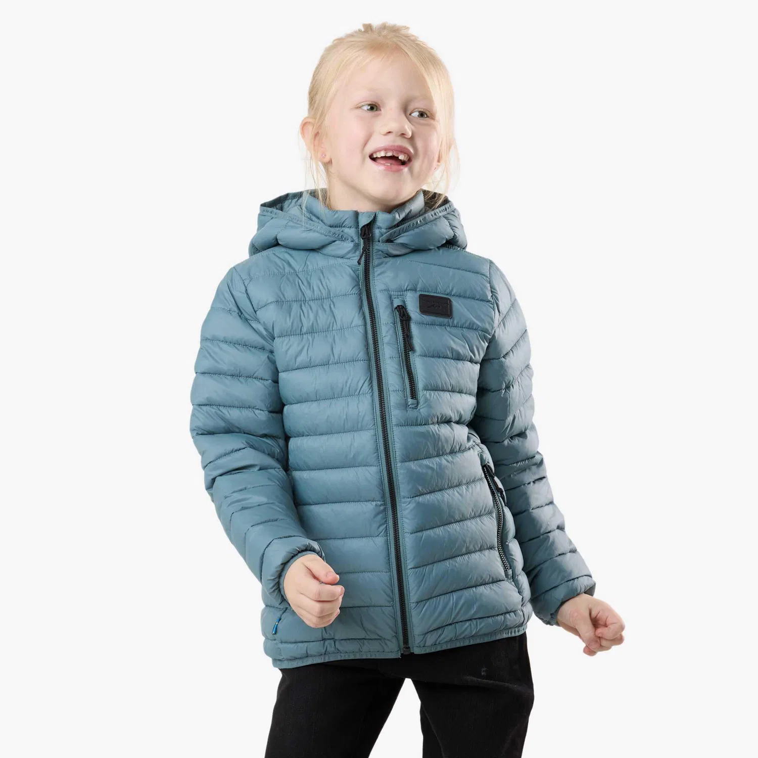 Детская куртка для мальчиков с капюшоном Lofoten Hood Swedemount, Turkis
